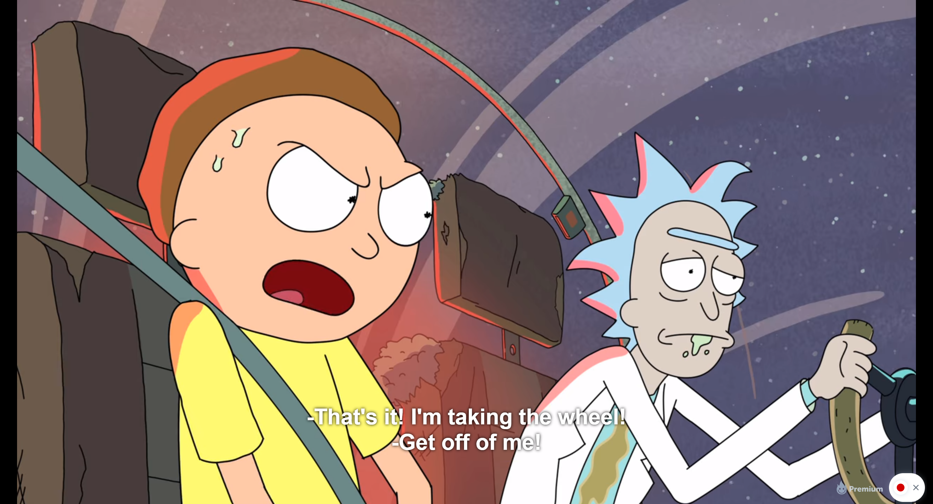 Subtitles for Rick and Morty on Netflix